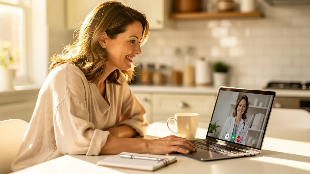 Telehealth consultation from home