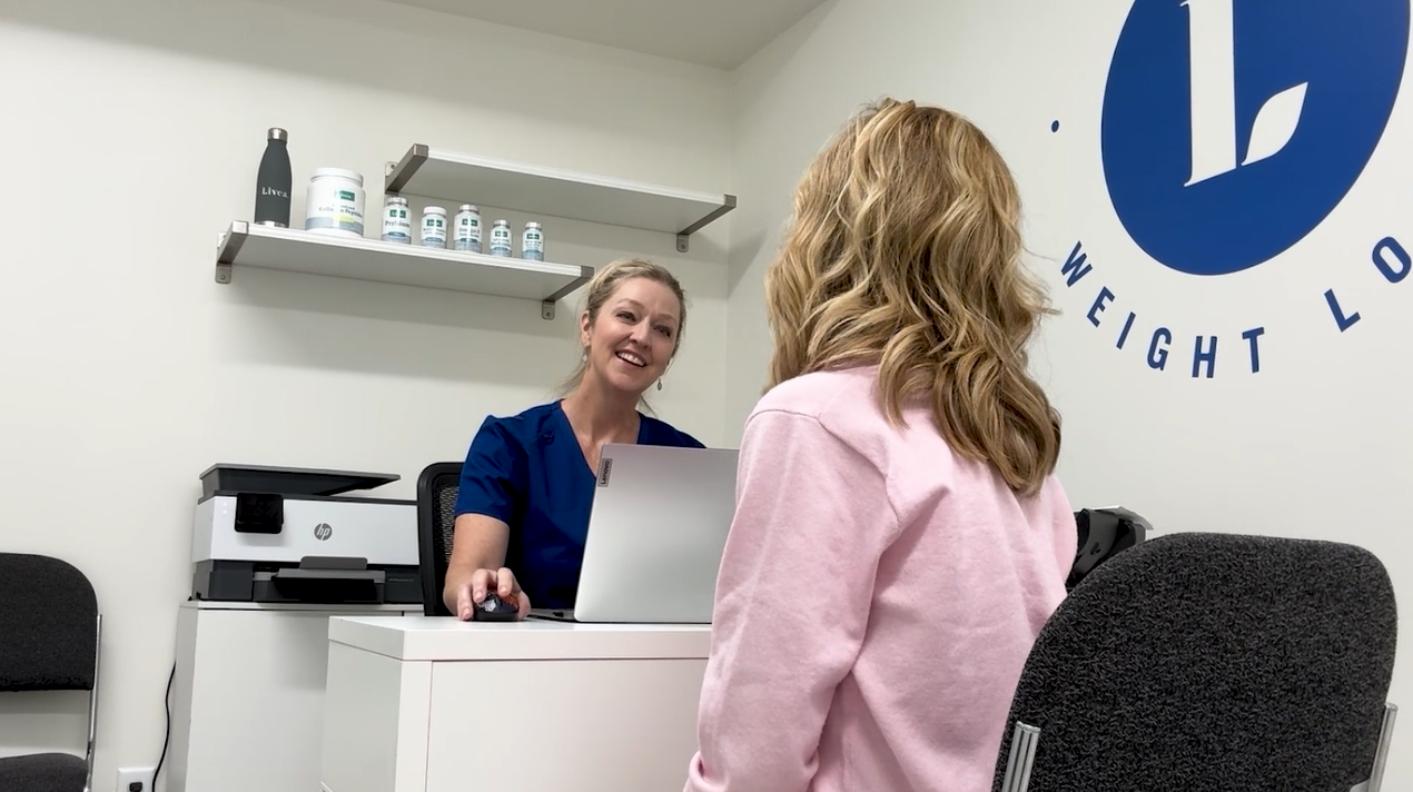 Livea provider and patient in a warm consultation